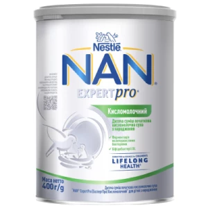 НЕСТЛЕ Nestle NAN Expertpro BL сухая кисломолочная смесь с рождения 400г- цены в Кривой Рог