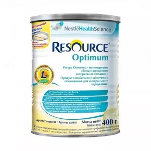 Nestle Resource Optimum смесь сух.ваниль 400г- цены в Днепре