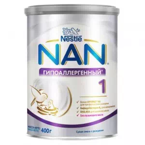 Нестле смесь Нан Н.А. 1 новый 400г- цены в Марганце