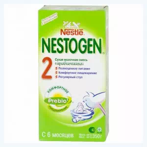 Инструкция к препарату Нестле смесь Нестожен -2 с пребиотиком 350г