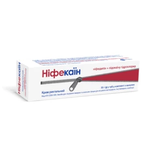 Нифекаин ректальный крем туба 30 г- цены в Кропивницкий
