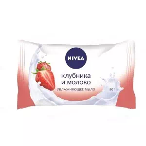 NIVEA BATH мыло Клубника и молоко 90г- цены в Коломые