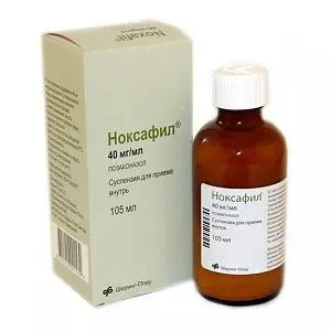 Ноксафіл суспензія ор. 40 мг/мл по 105 мл- ціни у Покрові
