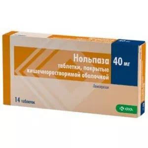 НОЛЬПАЗА таблетки 40МГ №14- ціни у Дружківці