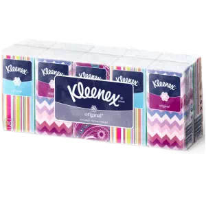 Носові хусточки Kleenex original №10х10- ціни у Пологах