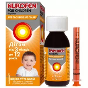 Аналоги и заменители препарата нурофен сусп д детей 100мг 5мл 100мл апельсин. вкус