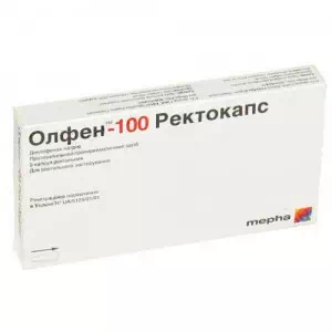 Отзывы о препарате Олфен-100 ректокапсулы 100мг №5