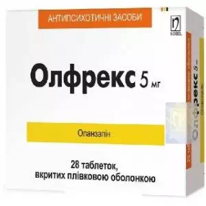 Олфрекс таблетки, в/плів. обол. по 5 мг №28 (14х2)- ціни у Покровську