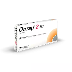ОЛТАР 2МГ таблетки 2МГ №30- ціни у Дніпрі