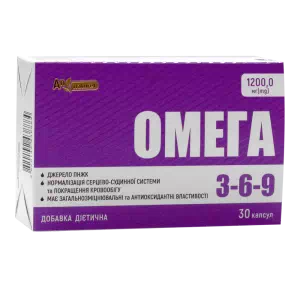 Отзывы о препарате Омега 3-6-9 AN NATUREL (1200,0 МГ(mg) капс.№30 диет.добав.