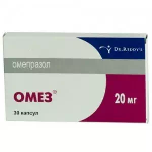 Інструкція до препарату Омез капсули по 20 мг №30 (10х3)