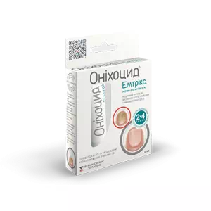 ОНІХОЦИД® ЕМТРІКС розчин д/нігт. по 10 мл у тубах- ціни у Умані