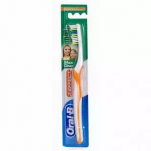 ОРАЛ-Б MAXI CLIN зубная щетка 3-еффект средней жесткости 40- цены в Покрове