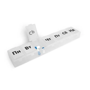 Органайзер для таблеток пластиковий Лінійка Maxi HTP 025- ціни у Добропіллі