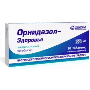 орнидазол-Здоровье тб п о 500мг №10- цены в Днепре