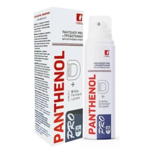 Отзывы о препарате Пантенол PRO с пробиотиком спрей 130 г