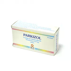 ПАРКІЗОЛ таблетки по 0,25 мг №30 (10х3)- ціни у Соледарі