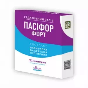 Пасифор Форт капсулы №21- ціни у Житомир