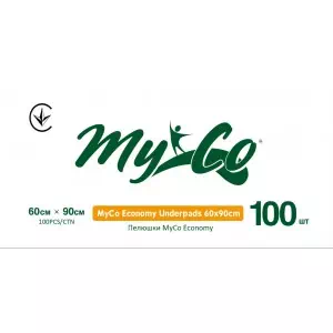Пеленки гиг.MyCo Economy 60х90см N100- цены в Сумах