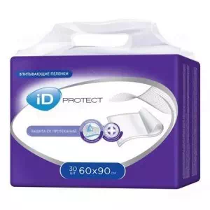 Пелёнки ID PROTECT Plus 60х90 №30- цены в Пологах