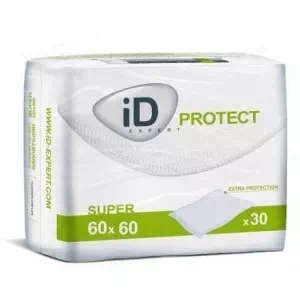 Пеленки одноразовые iD Expert Protect Super, 60 x 60 см, 30 штук- ціни у Полтаві