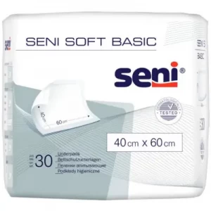 Пеленки Seni Soft Basic Dry 40х60 №30- цены в Каменце-Подольском