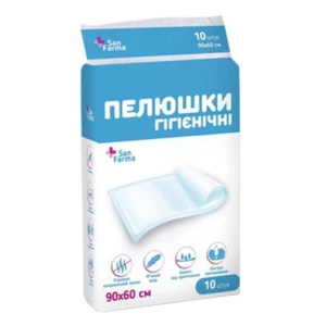 Пелюшки San Farma 60х90 №10- ціни у Покровську