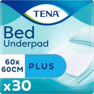 Пелюшки вбираючі Tena Bed Plus 60x60 см 30 штук- ціни у Обухові