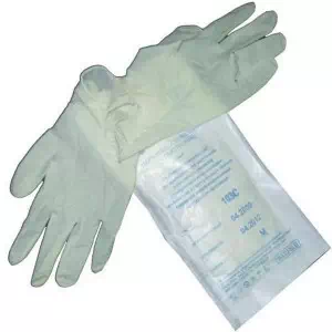 Перчатки смотровые стерил.р.M 7-8 Технокомплекс- цены в Марганце