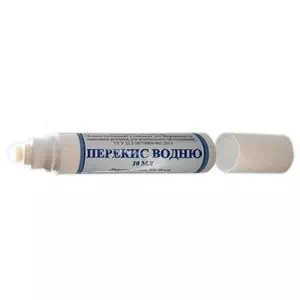 Перекись водорода раствор 3% 10 мл флакон-карандаш- цены в Лубны