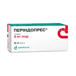 Періндопрес таблетки 8 мг №30- ціни у Обухові