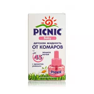 Picnic Baby фумигатор+жидкость от комаров 30мл(45 ночей)- цены в Миргороде