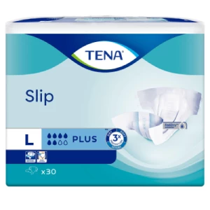 Підгузки для дорослих Tena Slip Plus Large 100-150 см 30 штук- ціни у Баштанці