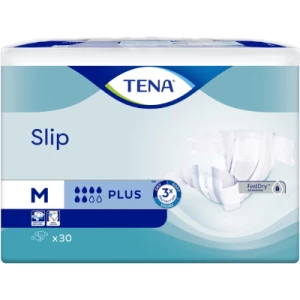 Підгузки для дорослих Tena Slip Plus Medium 70-110 см №30- ціни у Добропіллі