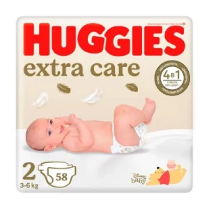 Підгузки Huggies Elite Soft 2 (4-6 кг) №58- ціни у Білій Церкві