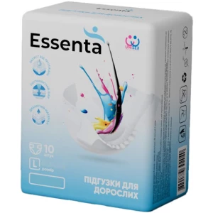 Підгузки для дорослих розмір L 100-155 см Essenta NORMAL 10шт- ціни у Хмільнику