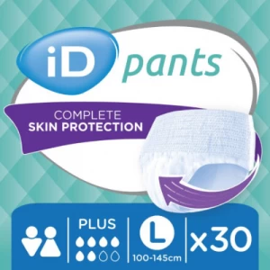Підгузки-трусики для дорослих ID Pants Plus L №30- ціни у Добропіллі