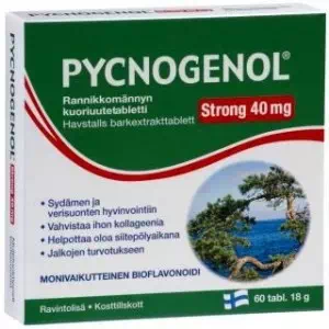 Аналоги и заменители препарата Пикногенол таблетки №60