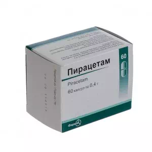Пірацетам капс.0,4 N60 Фармак- ціни у Дніпрі