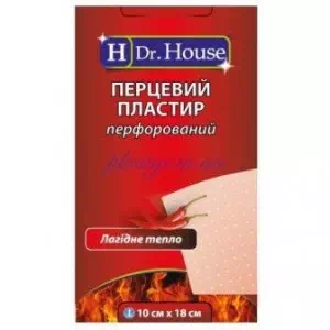 Пластырь H DR.HOUSE перцовый 10смХ18см- цены в Павлограде