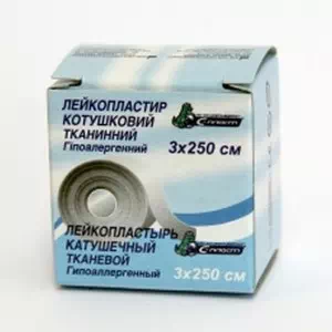 Пластырь катушка на тканевой основе 3Х250 см- цены в Каменское
