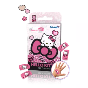 Пластырь медицинский Medrull детский Hello Kitty, из полимерного материала, размер 25 мм х 57 мм, №10- цены в Александрии