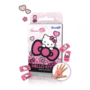 Пластырь медицинский Medrull детский Hello Kitty, из полимерного материала, размер 25 мм х 57 мм, №10- цены в Черкассах