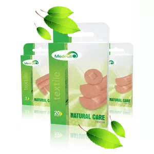 Пластырь Medrull Natural Care, на тканевой основе, кол-во 10шт.- цены в Доброполье