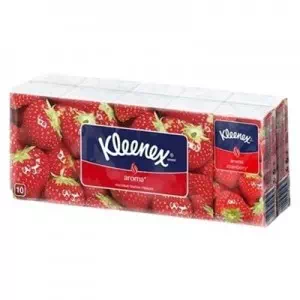 Платочки Kleenex №10х10 клубника- цены в Мирнограде