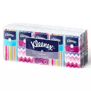 Платочки Kleenex Original №10х10 белые- цены в Лубны