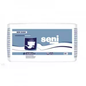 Підгузки для дорослих Seni Basic Medium №30 75-110см 5,5 кап.- ціни у Золочеві