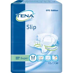 Підгузки для дорослих Tena Slip Super Medium 10шт. (73-122) 7кап.- ціни у Лубни
