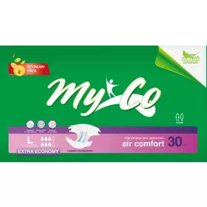 Отзывы о препарате Подгузники MyCo Extra р.L №30