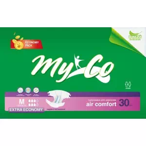 Подгузники MyCo Extra р.M №30- цены в Александрии
